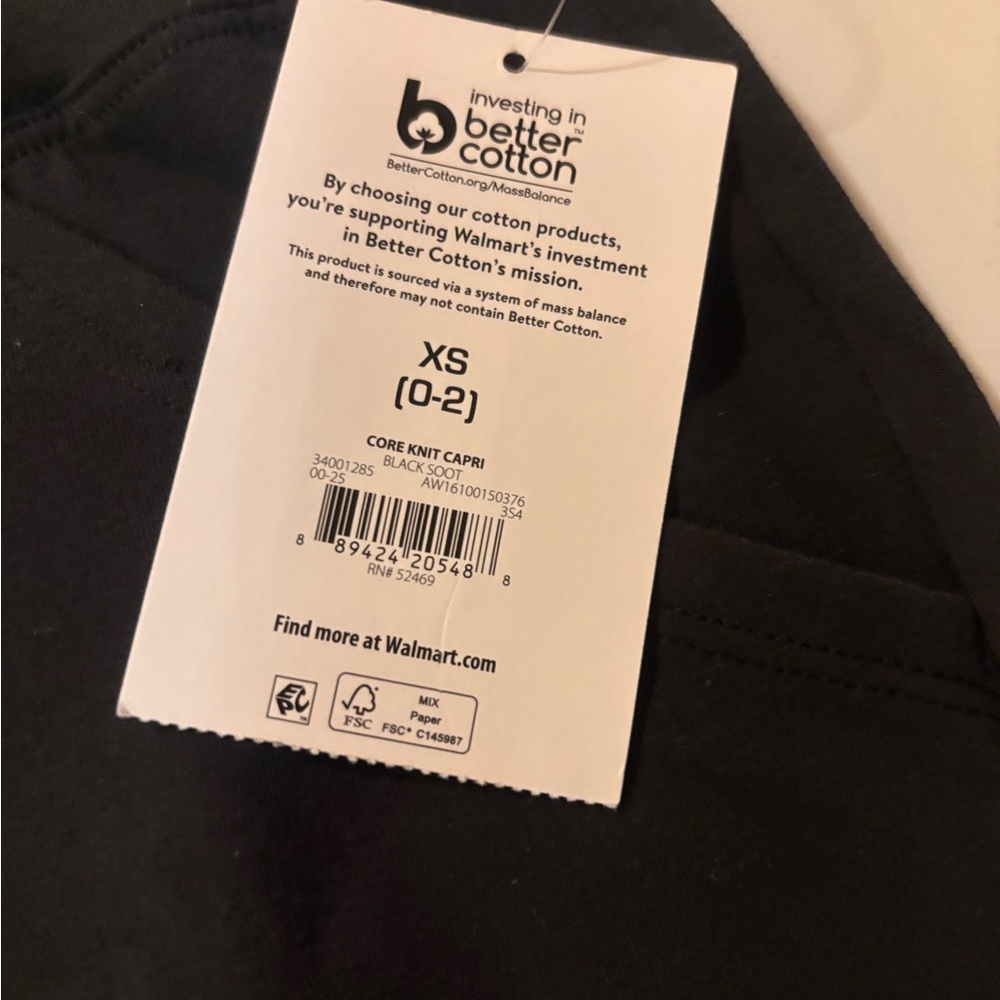 2 Athletic Works lounge pants Black & Dark Navy Blue NWT - Picture 5 of 9